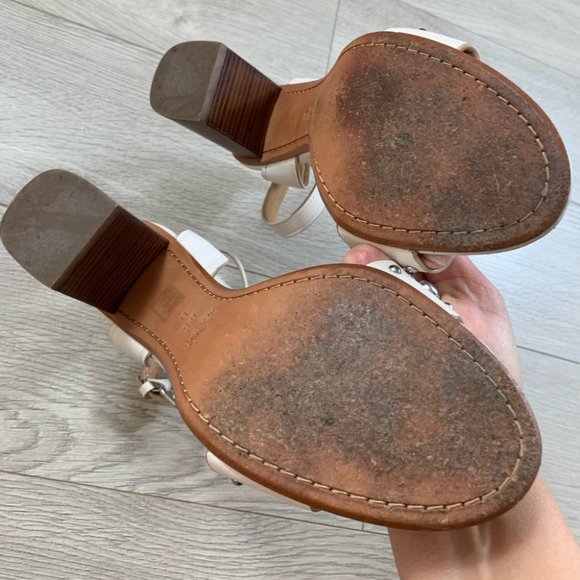 Coach Paige Studded Blocked Heels - Picture 12 of 14